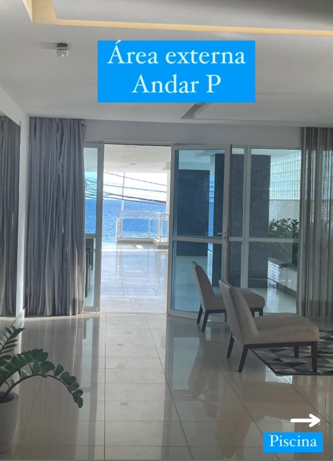 Apartamento Ondina Porto Com Vista Para O Mar Salvador Buitenkant foto